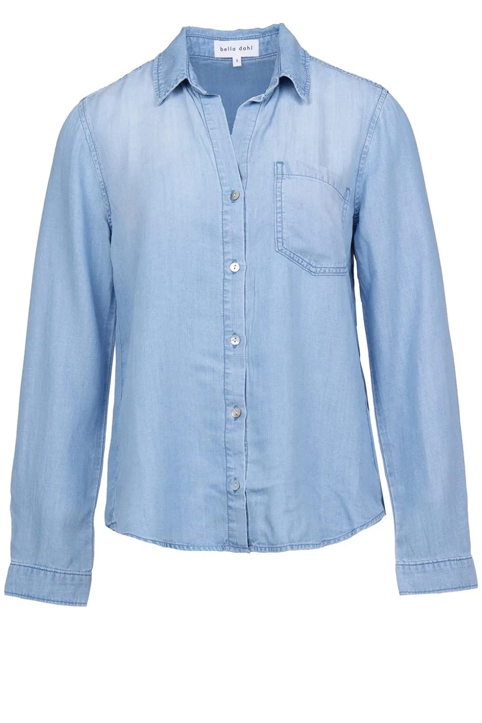 Tencel Blouse Tara | Blue... | Bella Dahl | Little Soho