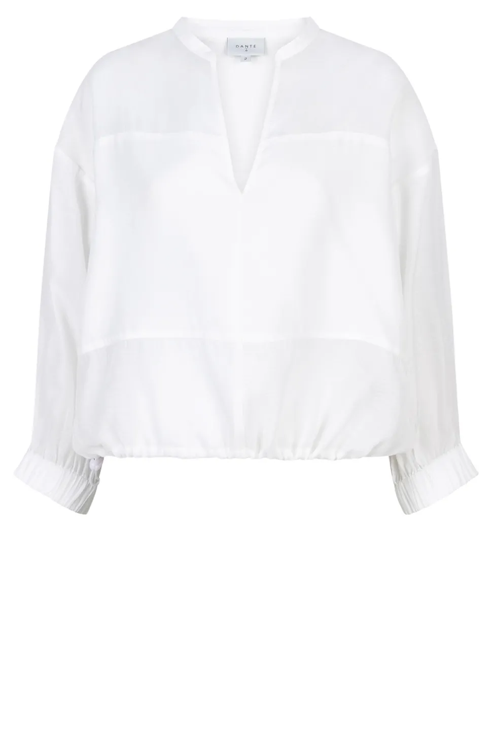Tencel Bomber Top Stardust | White... | Dante 6 | Little Soho
