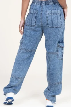 Tencel Denim Cargo Jeans Benson | Blue... | Co'Couture | Little Soho