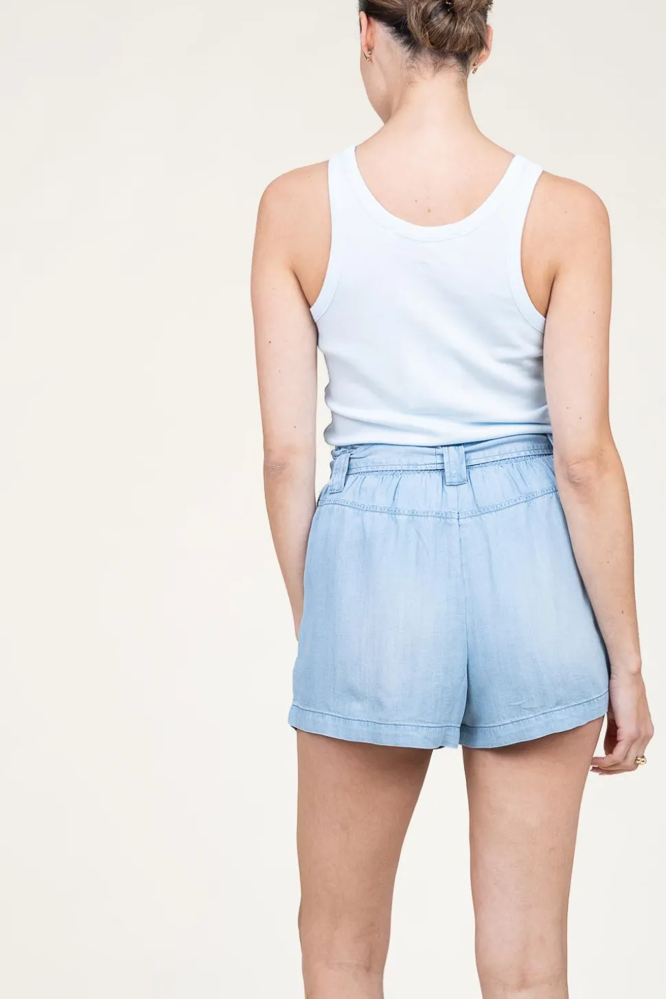 Tencel Short Mara | Blue... | Bella Dahl | Little Soho
