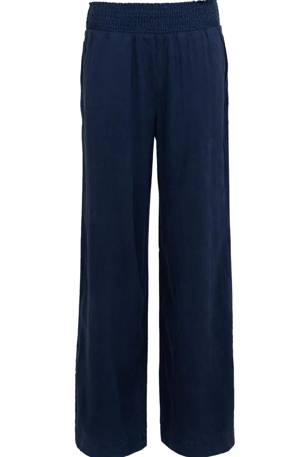 Tencel Wide Leg Pants Iris | Blue... | Bella Dahl | Little Soho