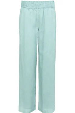 Tencel Wide Leg Pants Iris | Green... | Bella Dahl | Little Soho