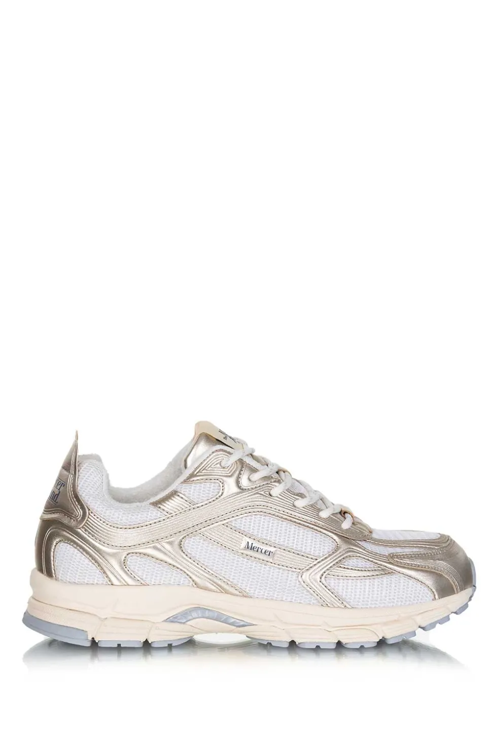 The Re-Run Vintage Sneaker | Gold... | Mercer | Little Soho