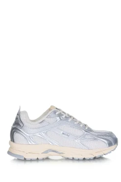 The Re-Run Vintage Sneaker | Silver... | Mercer | Little Soho
