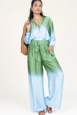 Tie-Dye Blouse Talmy | Green... | Ibana | Little Soho