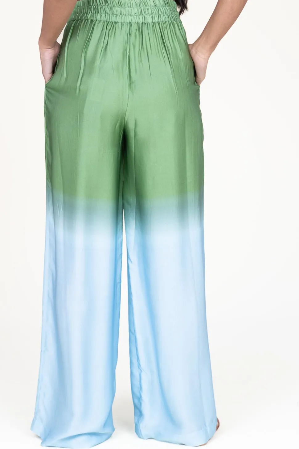 Tie-Dye Pants Palmtri | Green... | Ibana | Little Soho