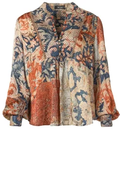 Top With Balloon Sleeves Norma | Multi... | Mes Demoiselles | Little Soho