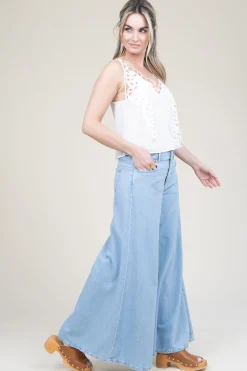 Top With Butterfly Embroidery Thais | Natural... | Berenice | Little Soho