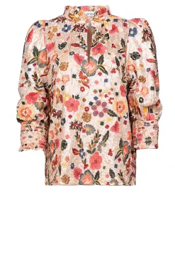 Top With Embroidery And Sequins Elise | Multi... | Est'Seven | Little Soho