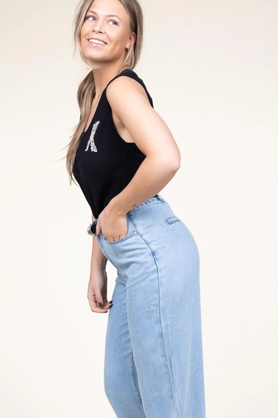 Top With Embroidery Bobfean | Black... | Kocca | Little Soho