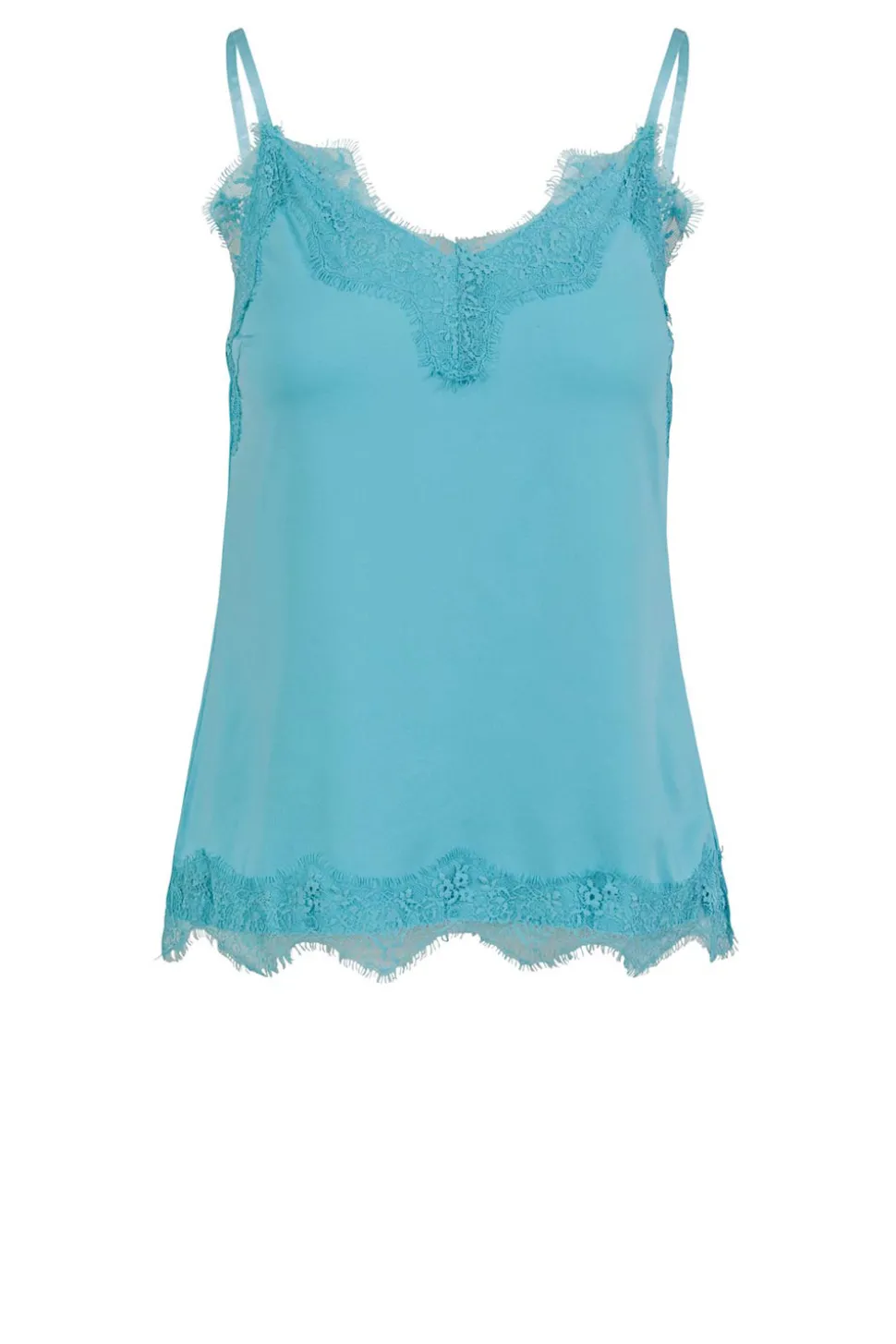 Top With Lace Details Puck | Blue... | Cc Heart | Little Soho