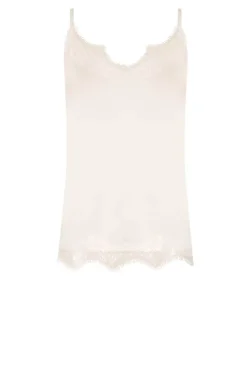 Top With Lace Details Puck | Natural... | Cc Heart | Little Soho