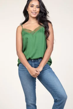 Top With Lace Phily | Green... | Stella Forest | Little Soho