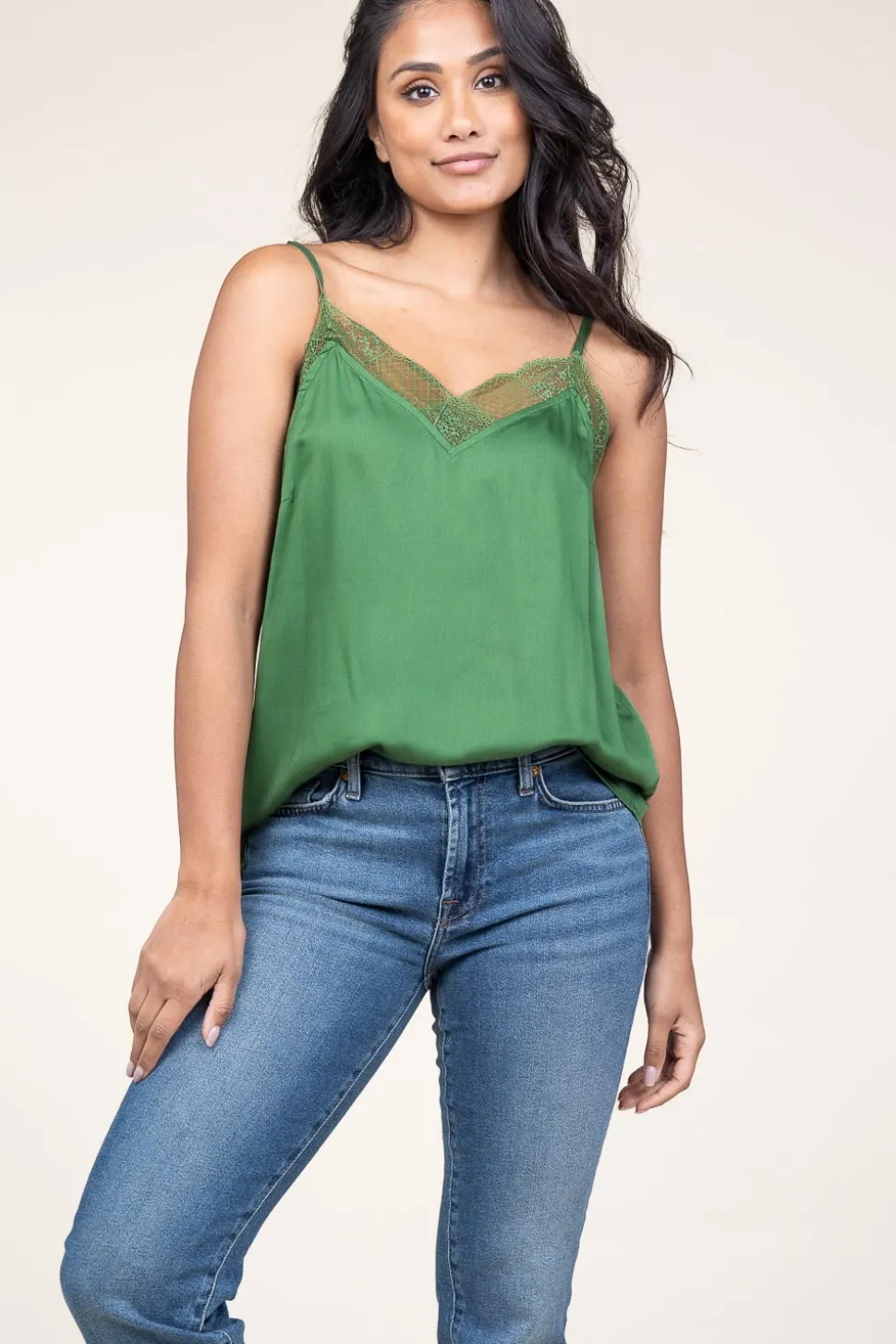 Top With Lace Phily | Green... | Stella Forest | Little Soho