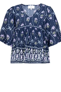 Top With Print Narry | Blue... | Ba&Sh | Little Soho