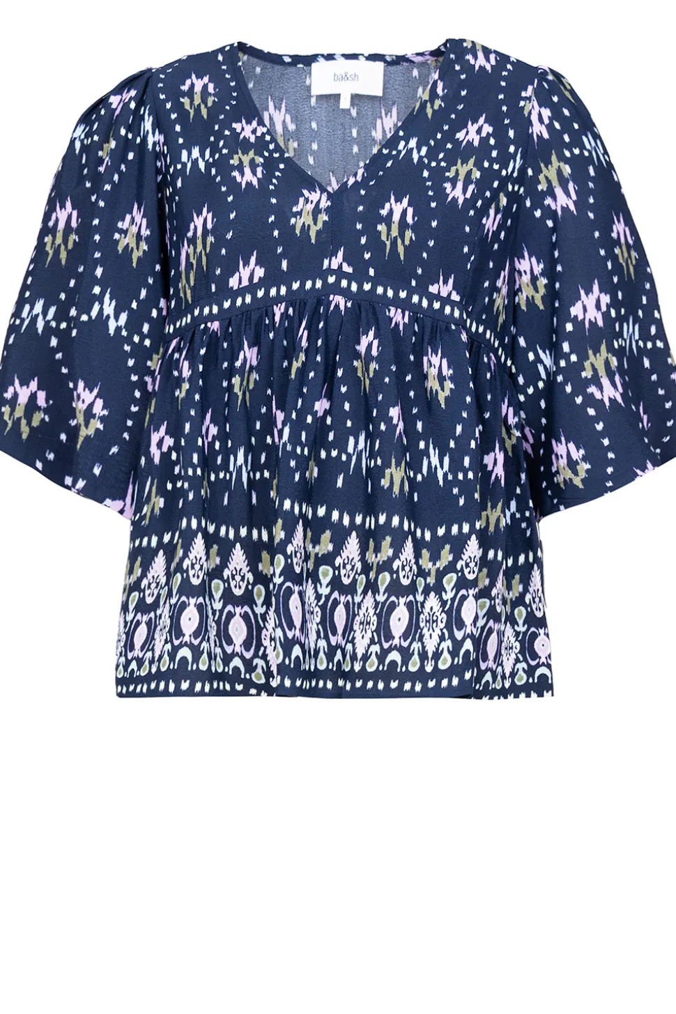 Top With Print Narry | Blue... | Ba&Sh | Little Soho
