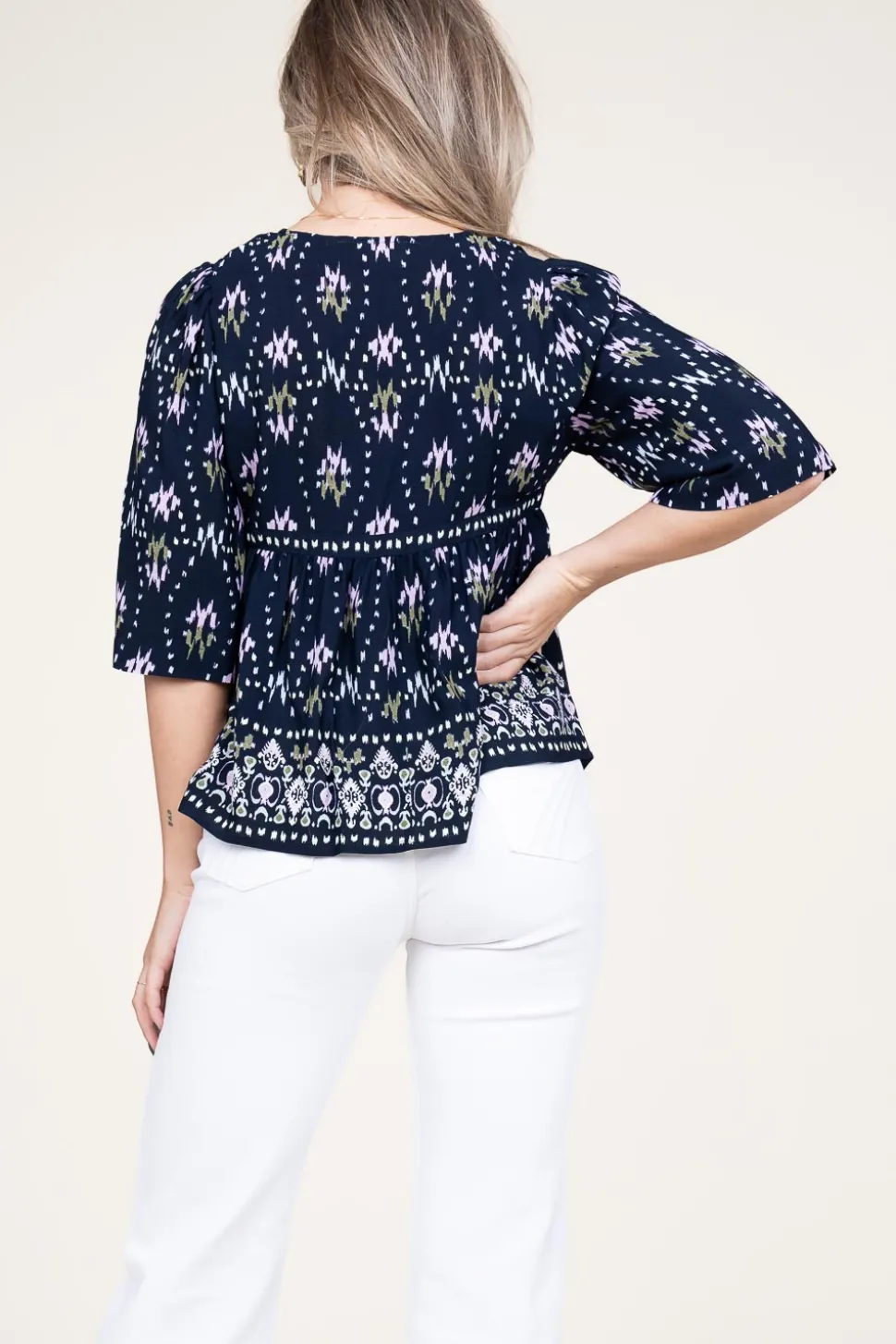Top With Print Narry | Blue... | Ba&Sh | Little Soho