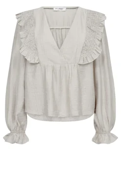 Top With Ruffles Angus | Natural... | Co'Couture | Little Soho