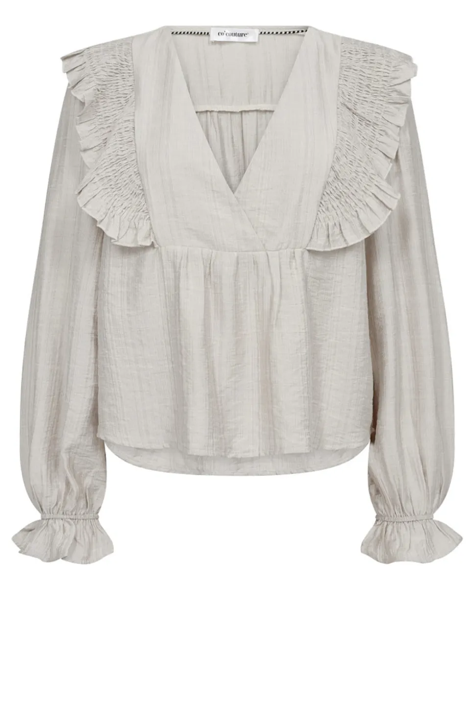 Top With Ruffles Angus | Natural... | Co'Couture | Little Soho