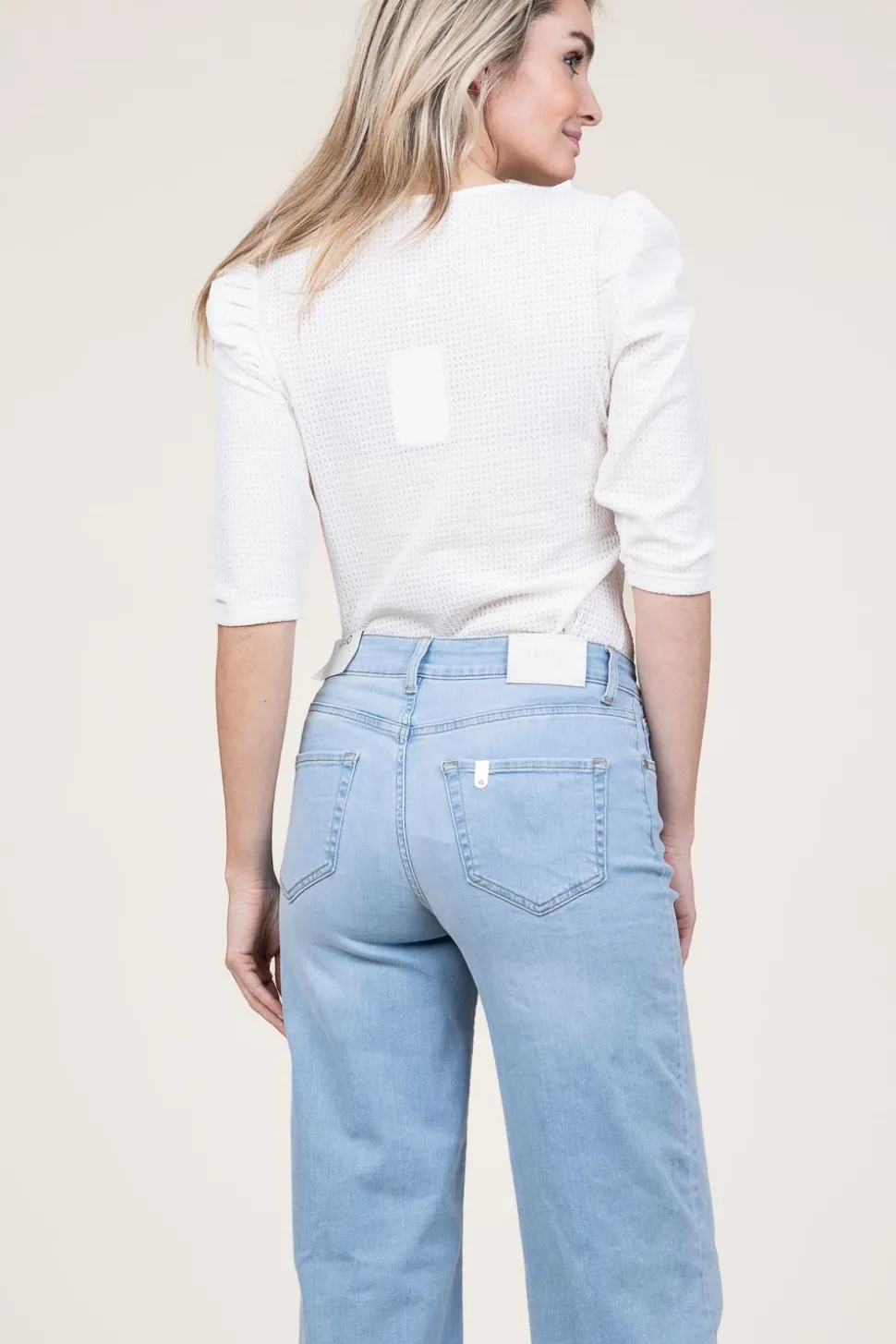 Top With Ruffles Vanita | White... | Aaiko | Little Soho