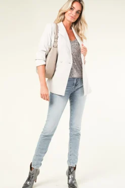 Top With Sequins Obu | Silver... | Dante 6 | Little Soho