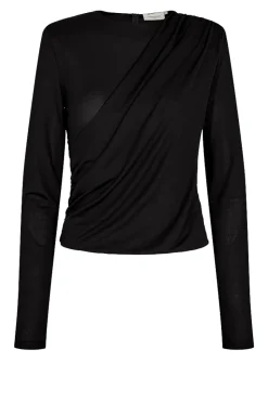 Top With Shoulder Pads Grace | Black... | Copenhagen Muse | Little Soho