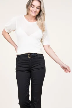 Top With Transparant Top Ellen | Natural... | Aaiko | Little Soho