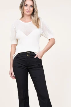Top With Transparant Top Ellen | Natural... | Aaiko | Little Soho
