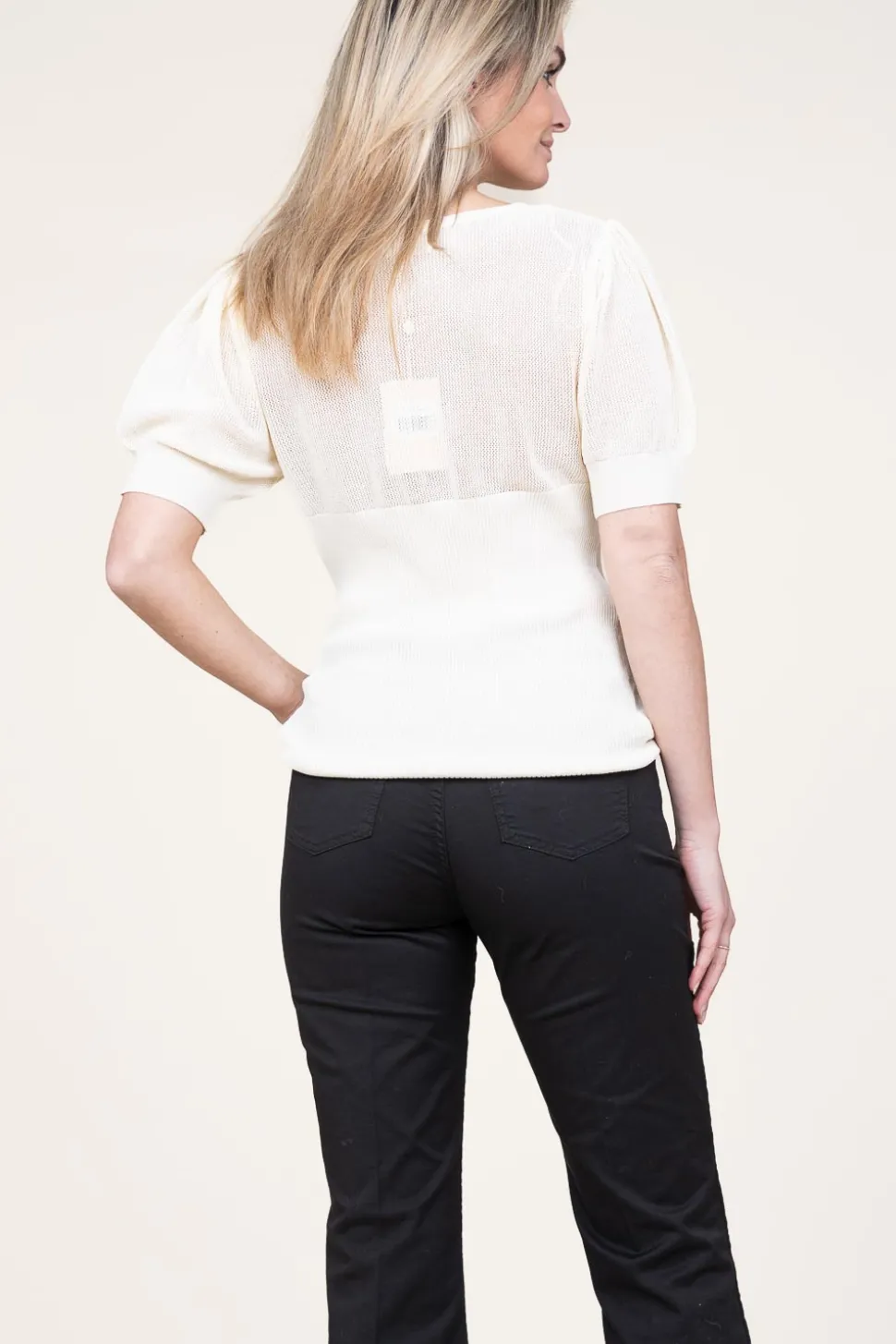 Top With Transparant Top Ellen | Natural... | Aaiko | Little Soho