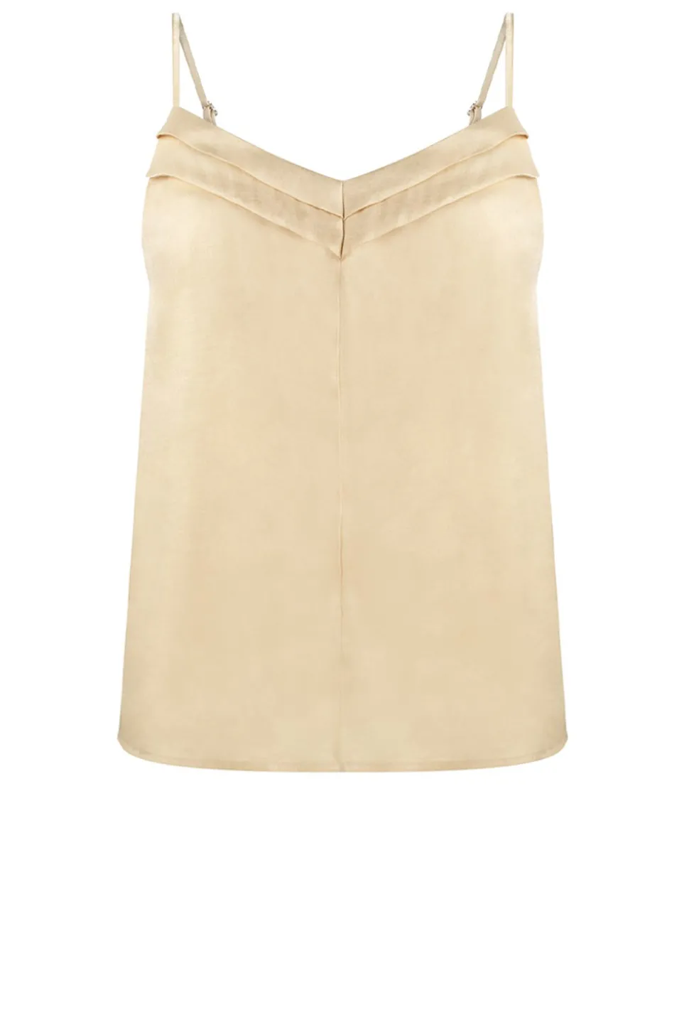 Top With V-Neck Vaxi | Beige... | Aaiko | Little Soho