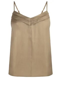 Top With V-Neck Vaxi | Green... | Aaiko | Little Soho