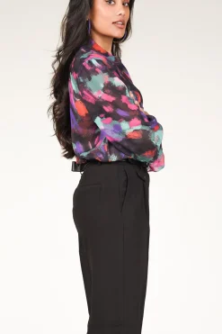 Transparant Blouse With Print Almira | Multi... | Dante 6 | Little Soho