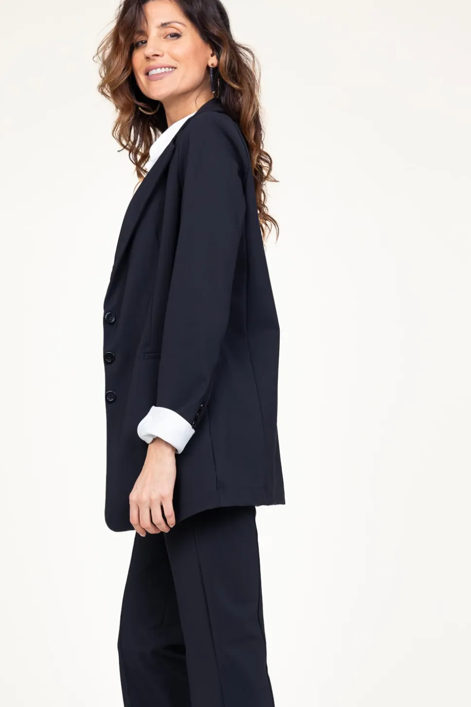 Travelwear Blazer Dominique | Black... | D-Etoiles Casiope | Little Soho