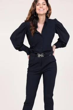 Travelwear Blouse Doris | Black... | D-Etoiles Casiope | Little Soho