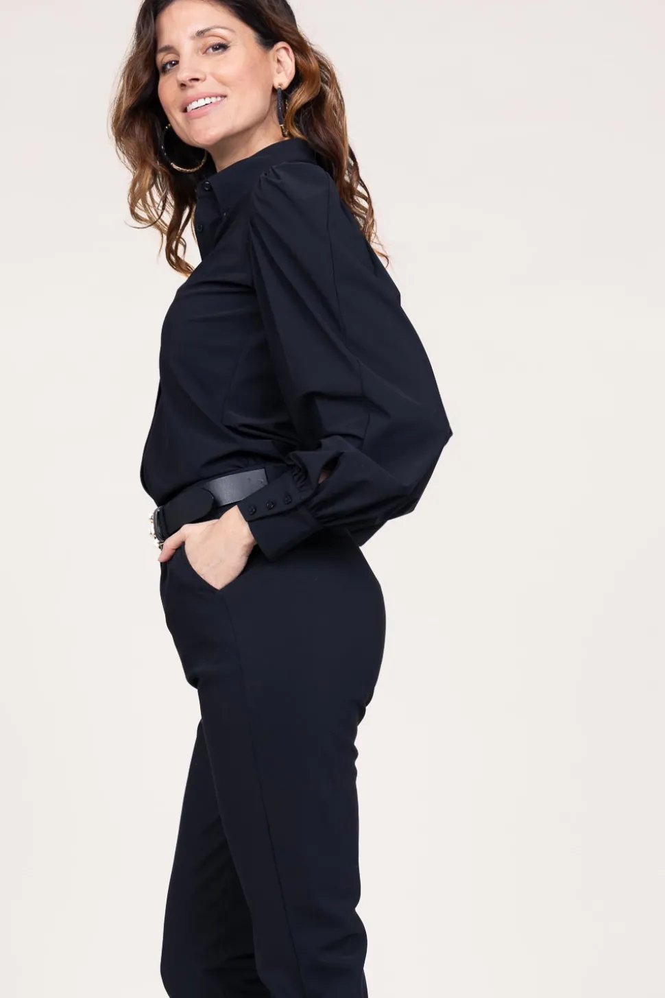 Travelwear Blouse Doris | Black... | D-Etoiles Casiope | Little Soho
