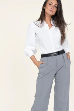 Travelwear Blouse Doris | White... | D-Etoiles Casiope | Little Soho
