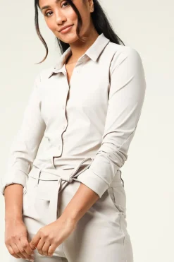 Travelwear Blouse Petite | Cement... | D-Etoiles Casiope | Little Soho