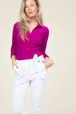 Travelwear Blouse Petite | Purple... | D-Etoiles Casiope | Little Soho