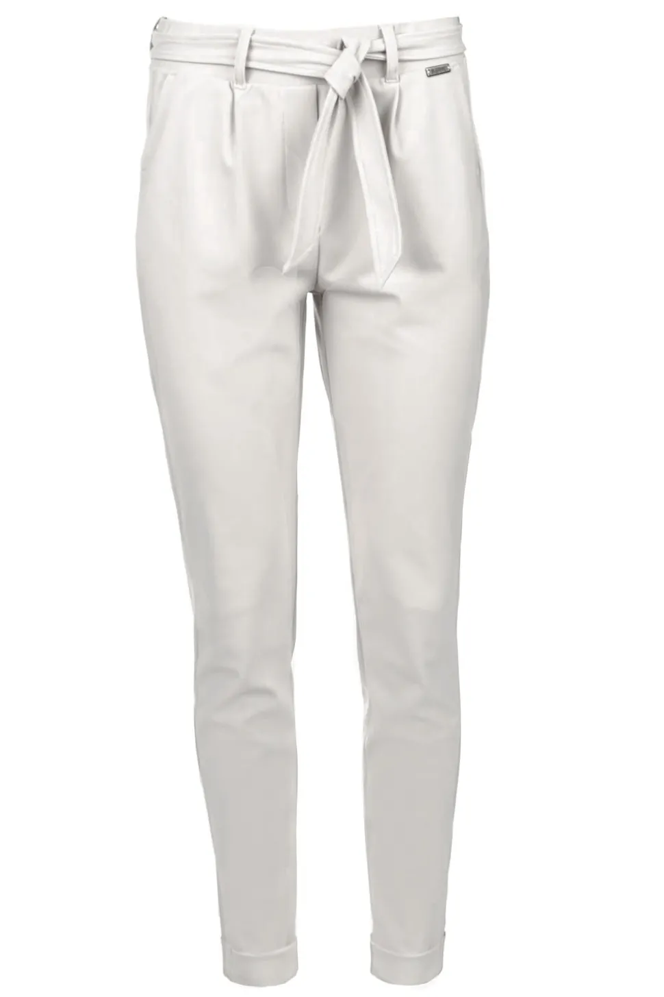 Travelwear Pants With Tie Belt Antigua | Cement... | D-Etoiles Casiope | Little Soho