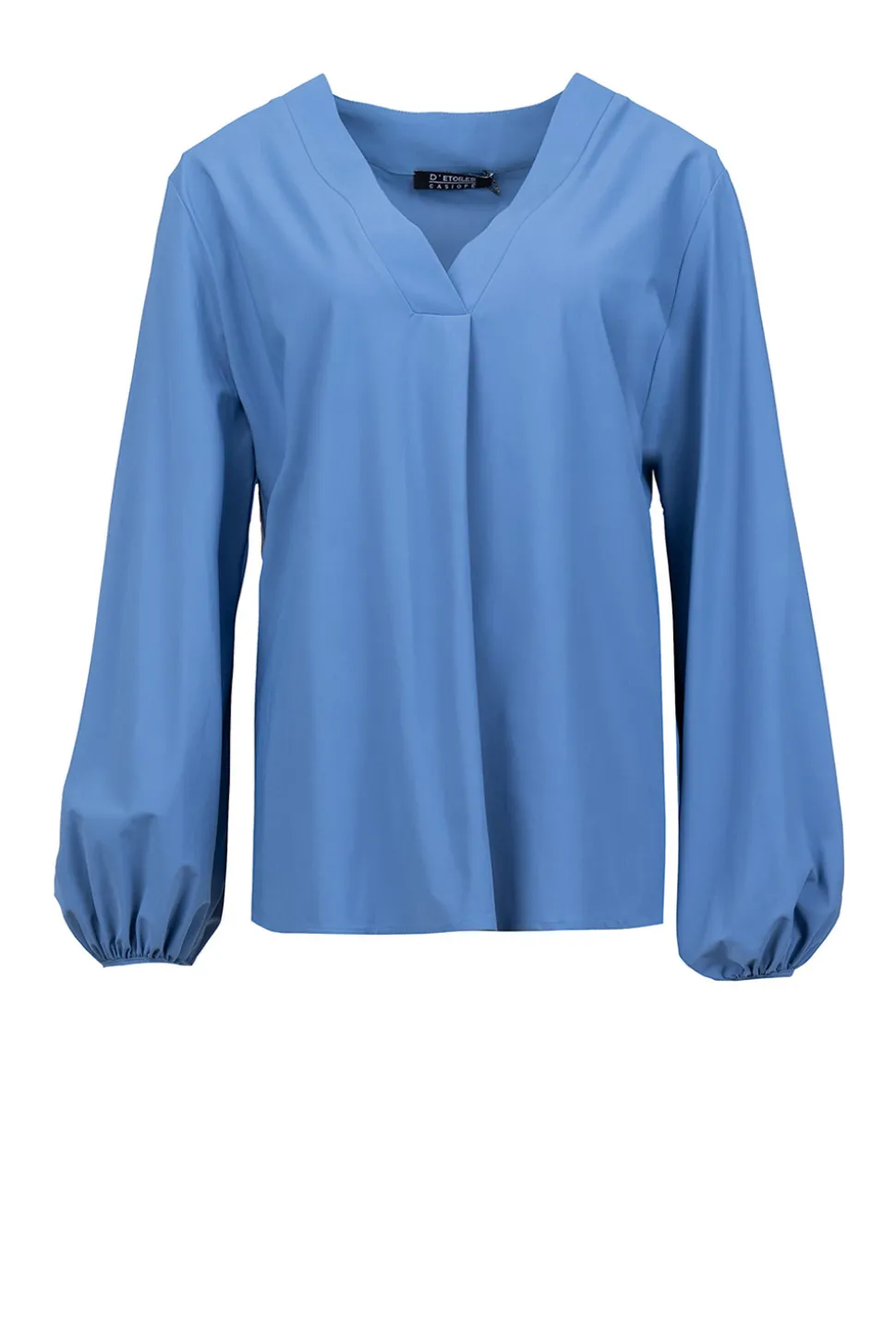 Travelwear Top Met V-Neck Arudy | Blue... | D-Etoiles Casiope | Little Soho