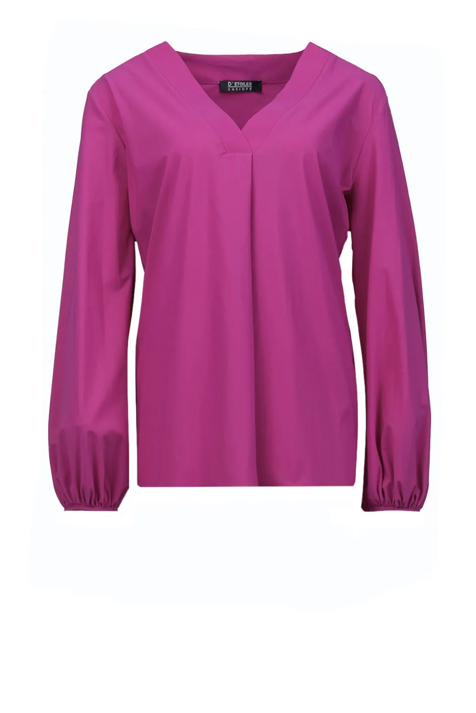 Travelwear Top With V-Neck Arudy | Purple... | D-Etoiles Casiope | Little Soho