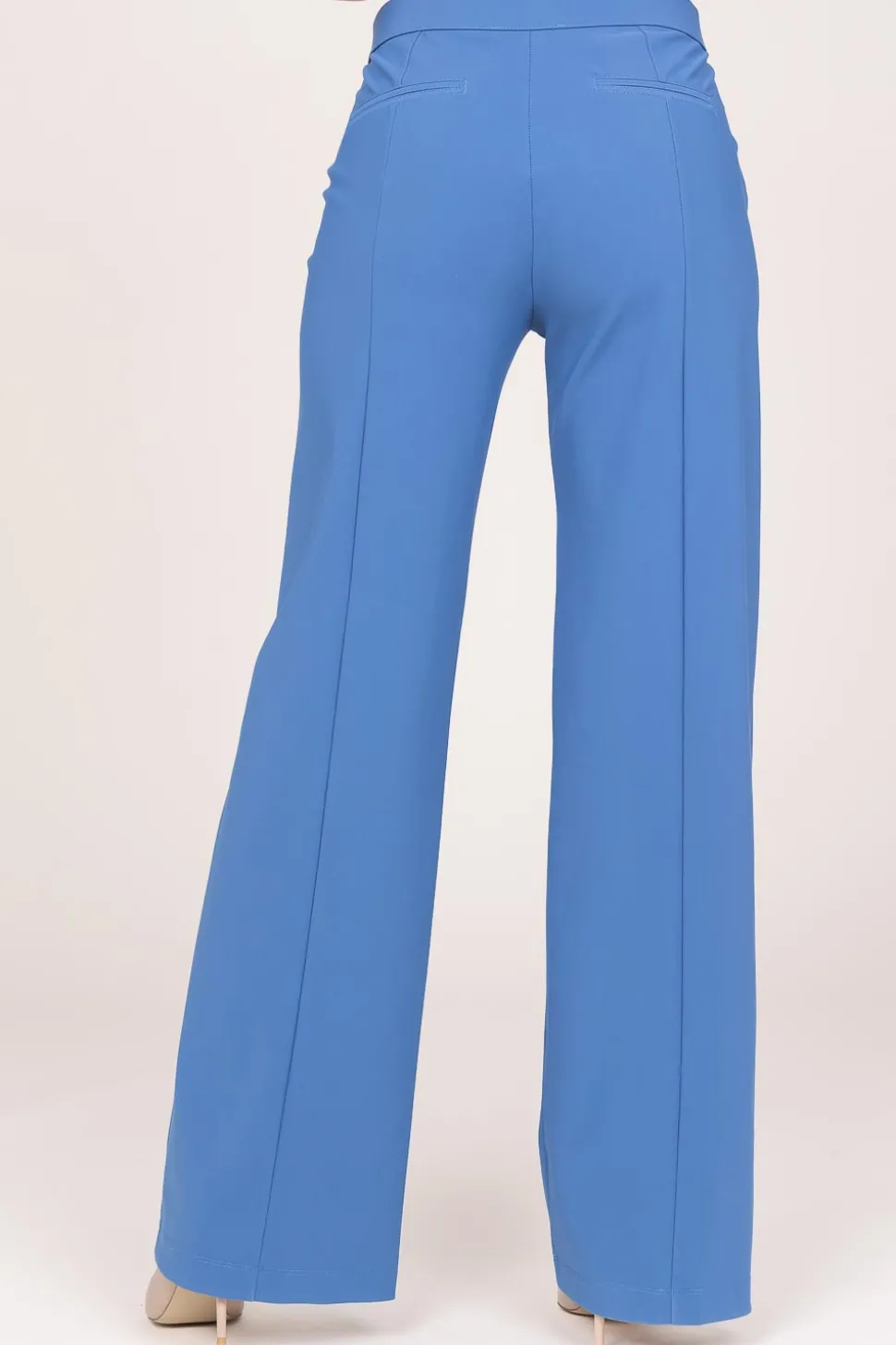 Travelwear Wide Leg Pants Trixie | Blue... | D-Etoiles Casiope | Little Soho