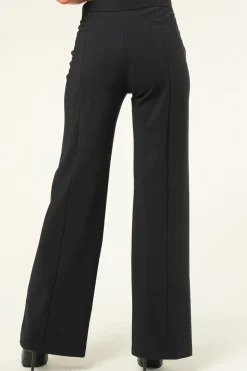 Travelwear Wide Leg Trousers Trixie | Black... | D-Etoiles Casiope | Little Soho