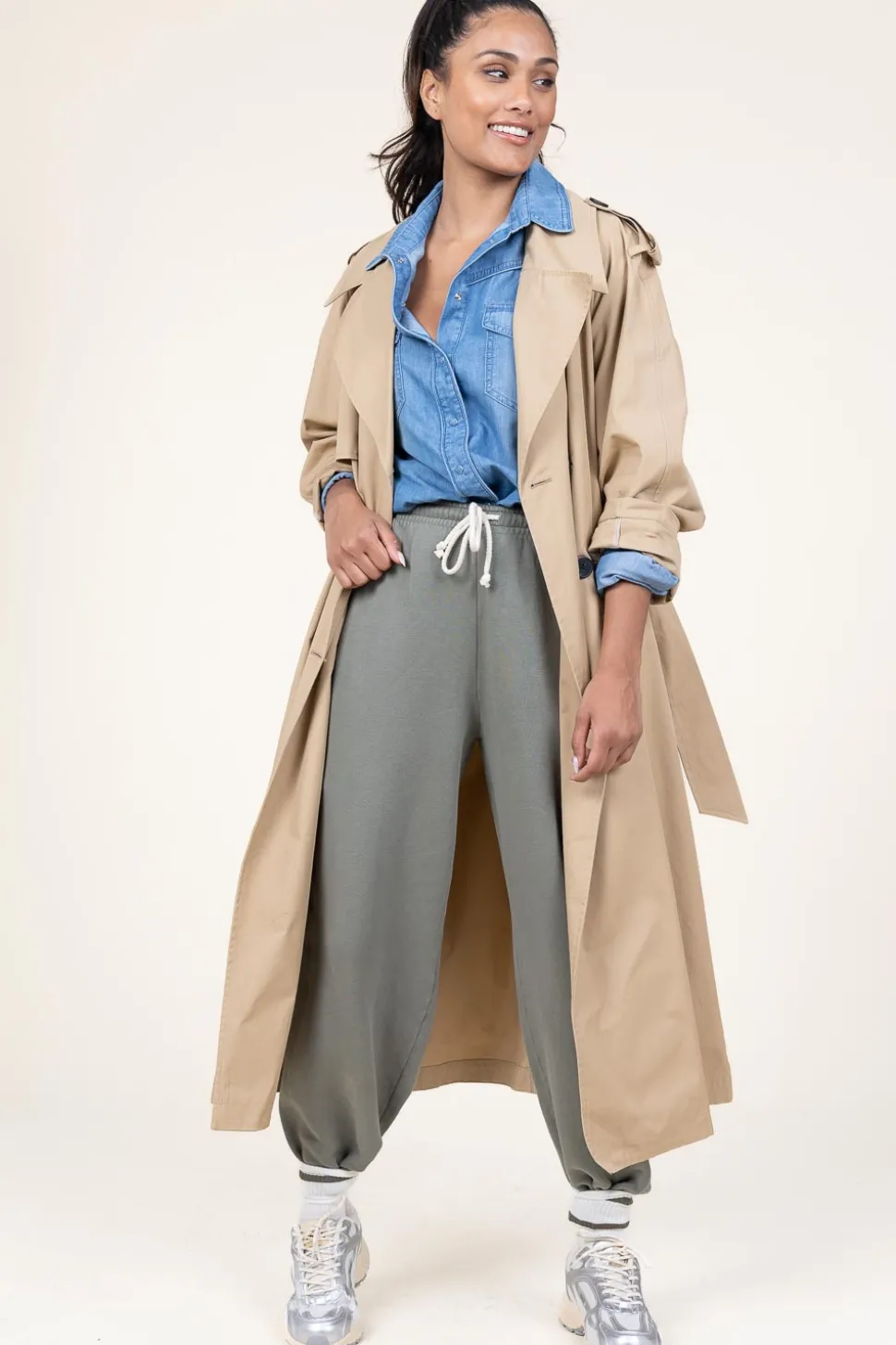 Trenchcoat Mexia | Camel... | Studio Ar | Little Soho