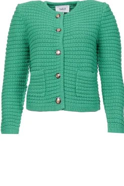 Tricot Cardigan Gaspard | Green... | Ba&Sh | Little Soho