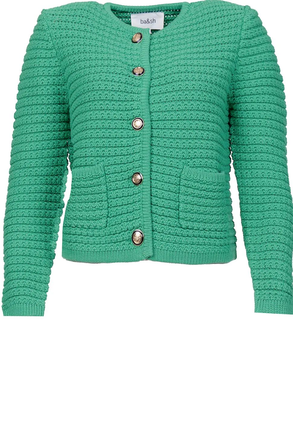 Tricot Cardigan Gaspard | Green... | Ba&Sh | Little Soho