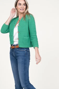 Tricot Cardigan Gaspard | Green... | Ba&Sh | Little Soho