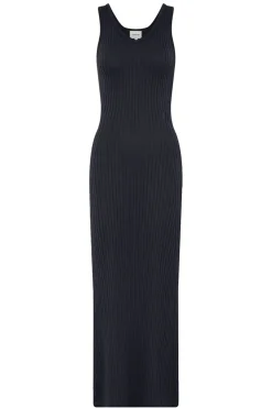 Tricot Maxi Dress Sugar | Grey... | Herskind | Little Soho