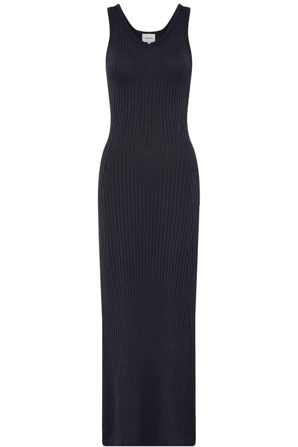 Tricot Maxi Dress Sugar | Grey... | Herskind | Little Soho