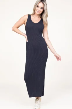 Tricot Maxi Dress Sugar | Grey... | Herskind | Little Soho